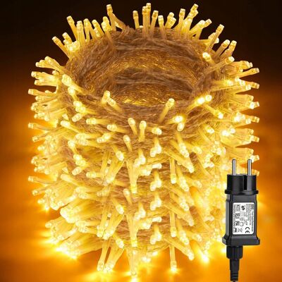 Inny producent PHILZOPS Wodoodporne Lampki Światełka Świąteczne Ciepłe 100M 1000 LED Inny producent PHILZOPS Wodoodporne Lampki Światełka Świąteczne Ciepłe 100M 1000 LED