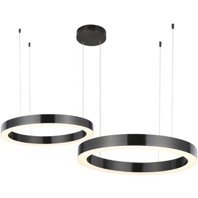 Step Into Design Pierścieniowa lampa wisząca Circle ST-8848-40+60 Step LED 279W ringi czarne Step Into Design Pierścieniowa lampa wisząca Circle ST-8848-40+60 Step LED 279W ringi czarne