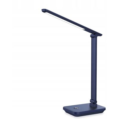 Platinet Lampka Biurkowa Led 5w 200lm Z Akumulatorem 6000mah Usb Niebieska Platinet Lampka Biurkowa Led 5w 200lm Z Akumulatorem 6000mah Usb Niebieska