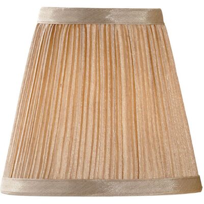 ELSTEAD LIGHTING Plisowany abażur na klips Clip Shades LS166 Elstead do jadalni złoty ELSTEAD LIGHTING Plisowany abażur na klips Clip Shades LS166 Elstead do jadalni złoty