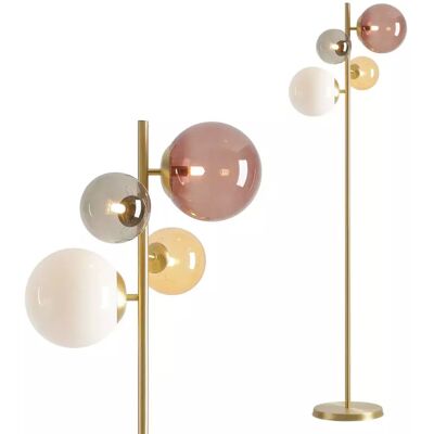 Aldex Podłogowa Lampa stojąca Bloom multikolor szklane kule Aldex Podłogowa Lampa stojąca Bloom multikolor szklane kule