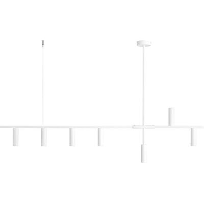 Podłużna lampa wisząca nad stół Trevo 1104T Aldex metalowe tuby białe Podłużna lampa wisząca nad stół Trevo 1104T Aldex metalowe tuby białe