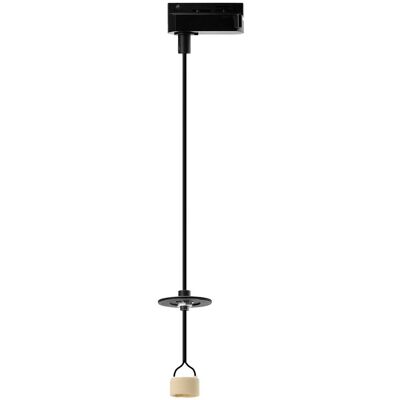 Podstawa lampy wiszącej do szynoprzewodu Lucas do systemu Track 1LINE BK AZ6101 Azzardo Podstawa lampy wiszącej do szynoprzewodu Lucas do systemu Track 1LINE BK AZ6101 Azzardo