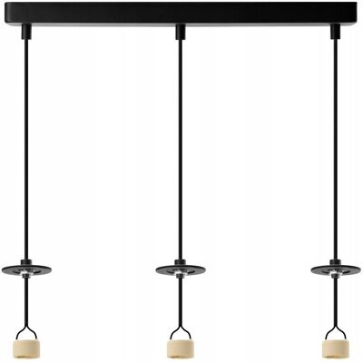 Podstawa lampy wiszącej Lucas 3L BK AZ6162 Azzardo Podstawa lampy wiszącej Lucas 3L BK AZ6162 Azzardo