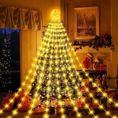 Inny producent POSSILY Lampki Choinkowe 346 LED 8 Trybów Wodoodporne 3.5M Inny producent POSSILY Lampki Choinkowe 346 LED 8 Trybów Wodoodporne 3.5M