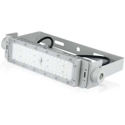 Interlook Profesjonalny halogen 50W LED Mocne oświetlenie do hal sportowych, fabryk, domu Aluminiowa lampa Naświetlacz z regulowanym uchwytem TMN-50W-.. Interlook Profesjonalny halogen 50W LED Mocne oświetlenie do hal sportowych, fabryk, domu Aluminiowa lampa Naświetlacz z regulowanym uchwytem TMN-50W-..