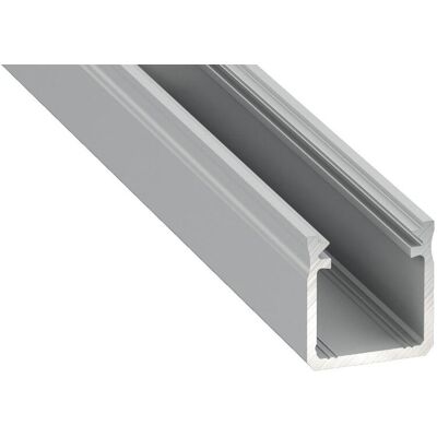 Milagro Profil Aluminiowy Srebrny Typ Y 2M + Klosz Mleczny Milagro Profil Aluminiowy Srebrny Typ Y 2M + Klosz Mleczny