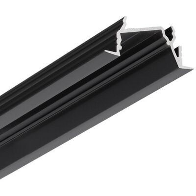 TOPMET Light Profil LED DIAGONAL14 F/TY Topmet (czarny) - 3 metry TOPMET Light Profil LED DIAGONAL14 F/TY Topmet (czarny) - 3 metry