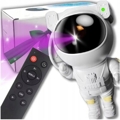 Inny producent Projektor Gwiazd Astronauta Lampka Nocna LED Rzutnik Laserowy Dla Dzieci Inny producent Projektor Gwiazd Astronauta Lampka Nocna LED Rzutnik Laserowy Dla Dzieci
