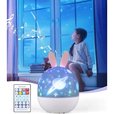 Inny producent Projektor Gwiazd Bluefire Led, Lampka Nocna Dla Dzieci Z Muzyką I Pilotem Inny producent Projektor Gwiazd Bluefire Led, Lampka Nocna Dla Dzieci Z Muzyką I Pilotem