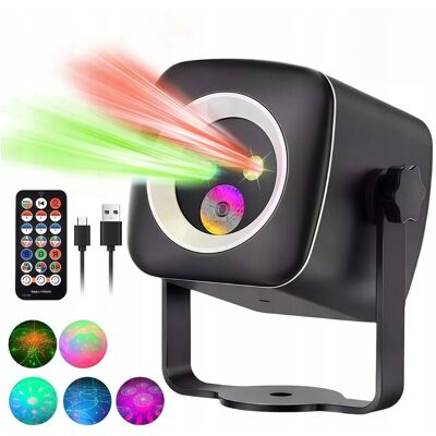 Inny producent PROJEKTOR LASEROWY DISCO DYSKOTEKOWY KULA LASER LAMPA RGB IMPREZOWY Inny producent PROJEKTOR LASEROWY DISCO DYSKOTEKOWY KULA LASER LAMPA RGB IMPREZOWY