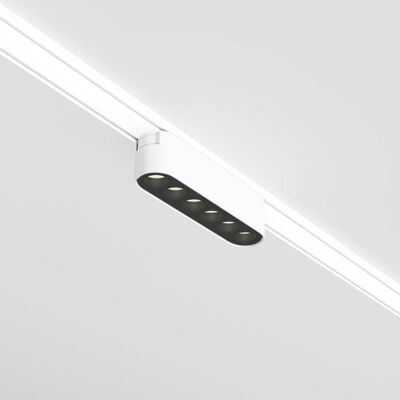 Maytoni Przysufitowa lampa do szyny owalna Points TR082-1-6W3K-M-W 6W 4000K biały Maytoni Przysufitowa lampa do szyny owalna Points TR082-1-6W3K-M-W 6W 4000K biały