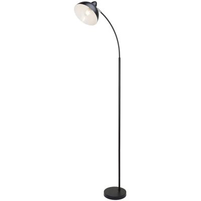 Rabalux Daron Lampa stojąca - 158cm, Czarna Matowa, E27 40W Rabalux Daron Lampa stojąca - 158cm, Czarna Matowa, E27 40W