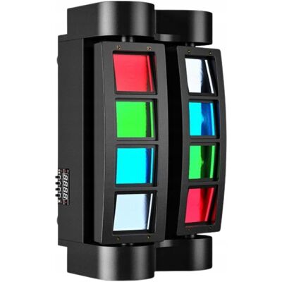 Inny producent Reflektor Dyskotekowy Mini Spider Light LED RGBW DMX Efekt Sceniczny Inny producent Reflektor Dyskotekowy Mini Spider Light LED RGBW DMX Efekt Sceniczny