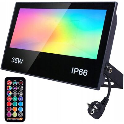 Inny producent REFLEKTOR RGB LED PILOT IP66 WODOODPORNY 4 TRYBY Inny producent REFLEKTOR RGB LED PILOT IP66 WODOODPORNY 4 TRYBY
