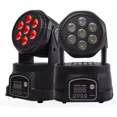 Inny producent Reflektor sceniczny światło sceniczne projektor LED WASH 7X10W RGBW 4in1 Inny producent Reflektor sceniczny światło sceniczne projektor LED WASH 7X10W RGBW 4in1