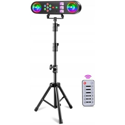 Brandless REFLEKTOR ŚWIATŁO DYSKOTEKOWE studyjne LED UV statywem kolorowe RGB stojak Brandless REFLEKTOR ŚWIATŁO DYSKOTEKOWE studyjne LED UV statywem kolorowe RGB stojak