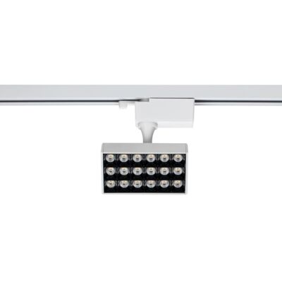 DPM Reflektor szynowy LED, 10 W, 900 lm, 4000 K, biały, X-LINE DPM Reflektor szynowy LED, 10 W, 900 lm, 4000 K, biały, X-LINE