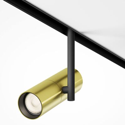 Maytoni Reflektorowa lampa magnetyczna do szyny Elti TR005-2-12W3K-BBS LED 12W 3000K mosiądz czarna Maytoni Reflektorowa lampa magnetyczna do szyny Elti TR005-2-12W3K-BBS LED 12W 3000K mosiądz czarna