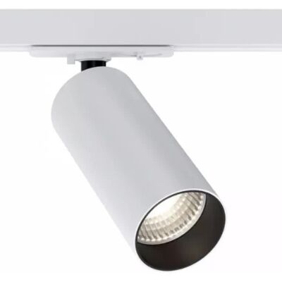 Maytoni Regulowana lampa do szyn 3-fazowa Focus TR021-1-12W4K-W-W LED 12W 4000K biała Maytoni Regulowana lampa do szyn 3-fazowa Focus TR021-1-12W4K-W-W LED 12W 4000K biała