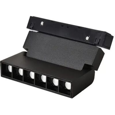Regulowana lampa do szynoprzewodu ALFA AZ5507 Azzardo LED 6W 2700-5500K sufit czarny Regulowana lampa do szynoprzewodu ALFA AZ5507 Azzardo LED 6W 2700-5500K sufit czarny