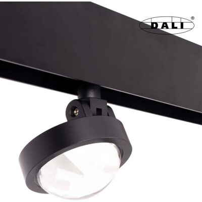 MaxLight Regulowana lampa magnetyczna do systemu Dali M0018d LED 8W 3000K czarny MaxLight Regulowana lampa magnetyczna do systemu Dali M0018d LED 8W 3000K czarny