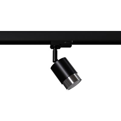 Make Your Light Regulowana lampa sufitowa tuba NERO MYL.00316 3-fazowa czarny chrom Make Your Light Regulowana lampa sufitowa tuba NERO MYL.00316 3-fazowa czarny chrom