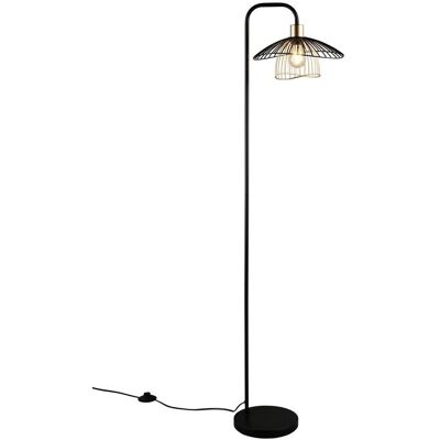 RL Lampa podłogowa LAURIS E27 10W - czarny RL Lampa podłogowa LAURIS E27 10W - czarny