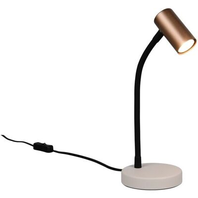 RL Lampa stołowa TARYN GU10 5W - beżowy RL Lampa stołowa TARYN GU10 5W - beżowy