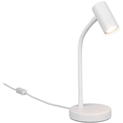 RL Lampa stołowa TARYN GU10 5W - biały RL Lampa stołowa TARYN GU10 5W - biały