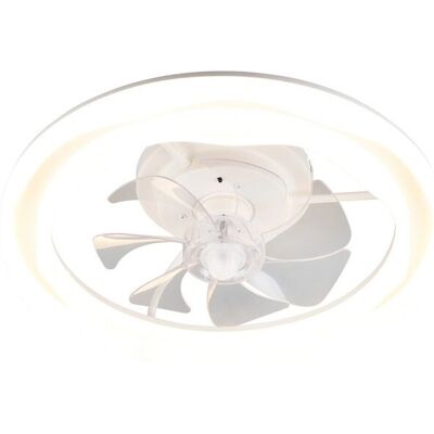 RL Lampa sufitowa z wentylatorem SKAULO LED 35W 4200lm 2700-6500K - biały RL Lampa sufitowa z wentylatorem SKAULO LED 35W 4200lm 2700-6500K - biały