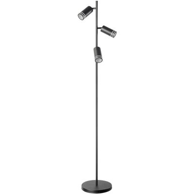 Sanico Electronics Polska Sanico Goldlux ROMA 3xGU10 lampa podłogowa czarna IP20 - 327581 Sanico Electronics Polska Sanico Goldlux ROMA 3xGU10 lampa podłogowa czarna IP20 - 327581