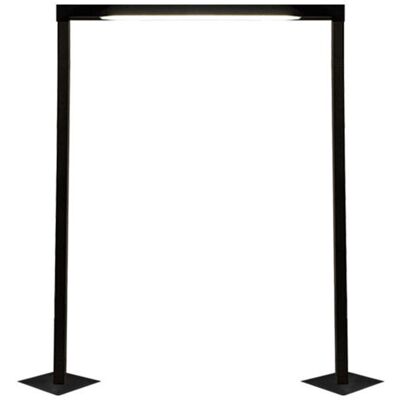 SHILO Lampa ogrodowa TAKETA Garden 9935 T8 60cm IP54 - antracyt struktura SHILO Lampa ogrodowa TAKETA Garden 9935 T8 60cm IP54 - antracyt struktura