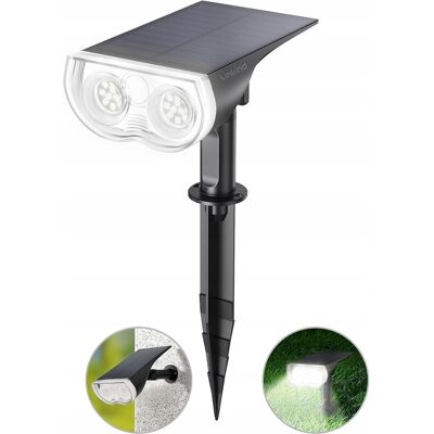 inna (Inny) Solarna lampa LED reflektor wbijany oświetlenie ogrodowe ścienne inna (Inny) Solarna lampa LED reflektor wbijany oświetlenie ogrodowe ścienne
