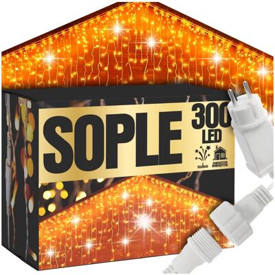 Inny producent SOPLE LAMPKI CHOINKOWE 300 LED 12,7 M ZEWNĘTRZNE ŚWIĄTECZNE ŚWIATEŁKA FLASH Inny producent SOPLE LAMPKI CHOINKOWE 300 LED 12,7 M ZEWNĘTRZNE ŚWIĄTECZNE ŚWIATEŁKA FLASH