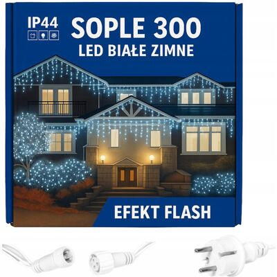 brak danych SOPLE LED 300 13,5M ŚWIĄTECZNE ZEWNĘTRZNE ZIMNE BIAŁE FLASH GIRLANDA LAMPKI brak danych SOPLE LED 300 13,5M ŚWIĄTECZNE ZEWNĘTRZNE ZIMNE BIAŁE FLASH GIRLANDA LAMPKI
