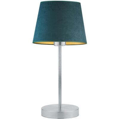 Siena - Velur - Zieleń butelkowa - Złote wnętrze - Table lamp Siena - Velur - Zieleń butelkowa - Złote wnętrze - Table lamp