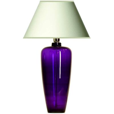 Stojąca LAMPA stołowa BILBAO L019711215 4Concepts abażurowa LAMPKA biurkowa biała fioletowa Stojąca LAMPA stołowa BILBAO L019711215 4Concepts abażurowa LAMPKA biurkowa biała fioletowa