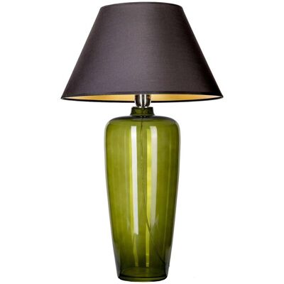 Stojąca LAMPA stołowa BILBAO L019811214 4Concepts abażurowa LAMPKA biurkowa czarna zielona Stojąca LAMPA stołowa BILBAO L019811214 4Concepts abażurowa LAMPKA biurkowa czarna zielona