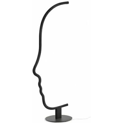 King Home Stojąca lampa stołowa JT0018 designerska LED 8W czarna King Home Stojąca lampa stołowa JT0018 designerska LED 8W czarna