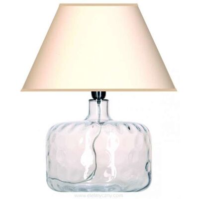 Stojąca LAMPA stołowa PARIS L002011211 4Concepts abażurowa LAMPKA biurkowa ecru przezroczysta Stojąca LAMPA stołowa PARIS L002011211 4Concepts abażurowa LAMPKA biurkowa ecru przezroczysta