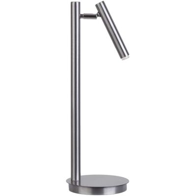 Stojąca LAMPA stołowa SOPEL 50194 Sigma regulowana LAMPKA biurkowa metalowa tuba srebrna Stojąca LAMPA stołowa SOPEL 50194 Sigma regulowana LAMPKA biurkowa metalowa tuba srebrna