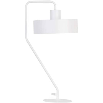 Stojąca LAMPA stołowa VASCO 50119 Sigma gabinetowa LAMPKA metalowa biała Stojąca LAMPA stołowa VASCO 50119 Sigma gabinetowa LAMPKA metalowa biała