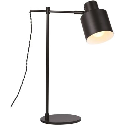 Stojąca LAMPKA biurkowa BLACK T0025 Maxlight gabinetowa LAMPA regulowana czarna Stojąca LAMPKA biurkowa BLACK T0025 Maxlight gabinetowa LAMPA regulowana czarna