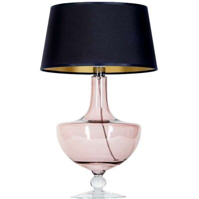 Stojąca LAMPKA sypialniana OXFORD TRANSPARENT COPPER L048411514 4Concepts abażurowa LAMPA nocna czarna Stojąca LAMPKA sypialniana OXFORD TRANSPARENT COPPER L048411514 4Concepts abażurowa LAMPA nocna czarna