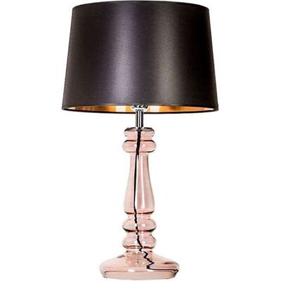 Stojąca LAMPKA sypialniana PETIT TRIANON TRANSPARENT COPPER L051461260 4Concepts abażurowa LAMPA klasyczna czarna Stojąca LAMPKA sypialniana PETIT TRIANON TRANSPARENT COPPER L051461260 4Concepts abażurowa LAMPA klasyczna czarna
