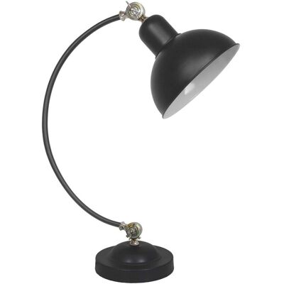 Stołowa LAMPA metalowa OLD 41-27979 Candellux stojąca LAMPKA biurkowa czarna Stołowa LAMPA metalowa OLD 41-27979 Candellux stojąca LAMPKA biurkowa czarna