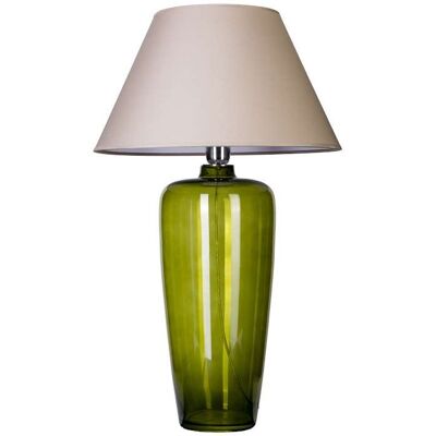Stołowa LAMPA stojąca BILBAO L019811206 4Concepts abażurowa LAMPKA nocna do sypialni szara zielona Stołowa LAMPA stojąca BILBAO L019811206 4Concepts abażurowa LAMPKA nocna do sypialni szara zielona