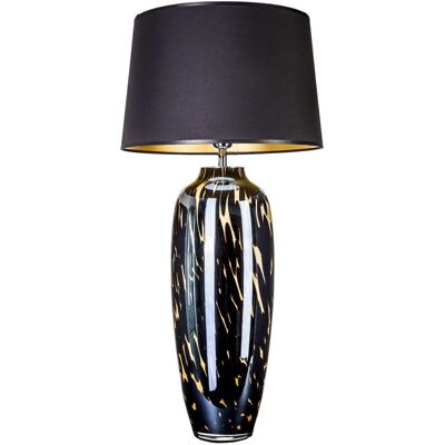 Stołowa Lampa Stojąca Cannes L209062227 4Concepts Abażurowa Lampka Biurkowa Z Wzorkami Czarna Stołowa Lampa Stojąca Cannes L209062227 4Concepts Abażurowa Lampka Biurkowa Z Wzorkami Czarna
