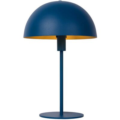 Stołowa LAMPA stojąca SIEMON 45596/01/35 Lucide metalowa LAMPKA biurkowa kopuła niebieska Stołowa LAMPA stojąca SIEMON 45596/01/35 Lucide metalowa LAMPKA biurkowa kopuła niebieska